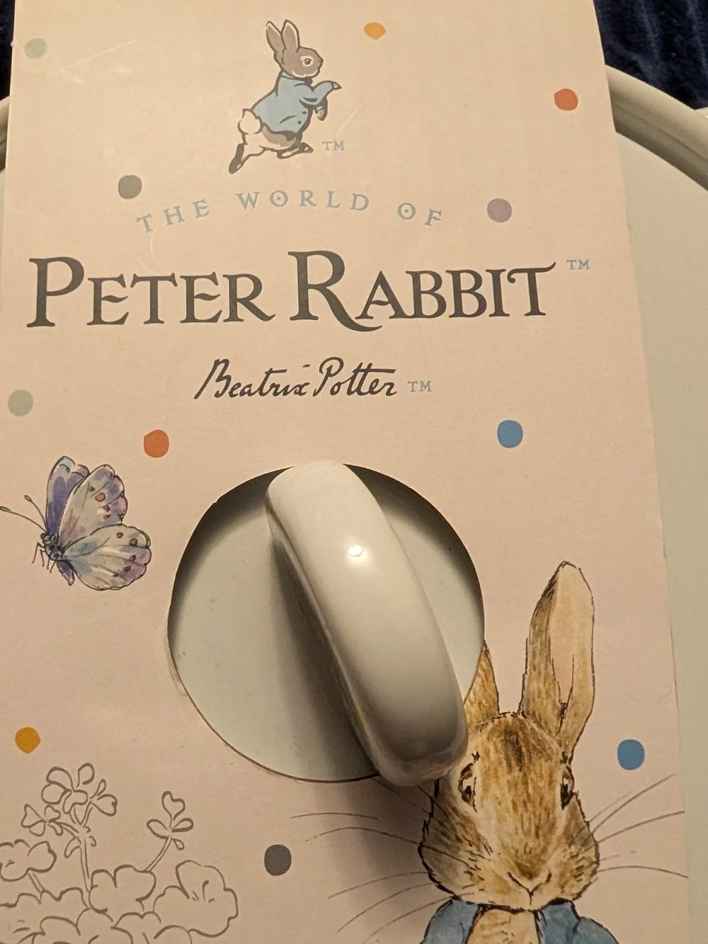 NEW! The World of Peter Rabbit by Beatrix Potter Baking Dish with Lid. 6.8x3”